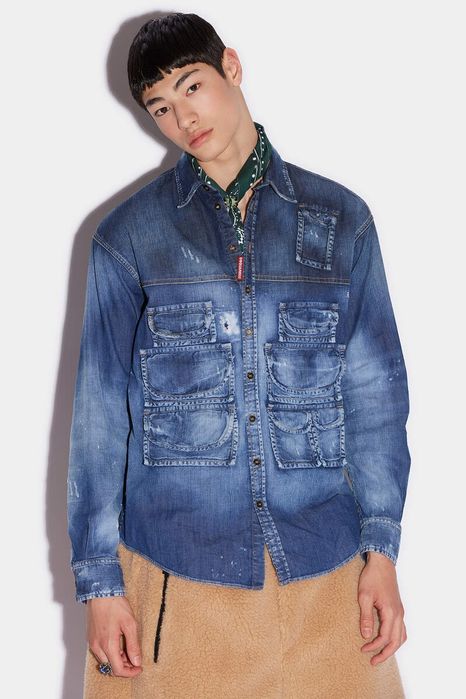 Дънкова риза Dsquared2