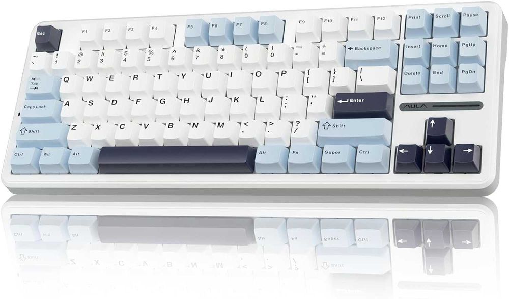 Механична клавиатура AULA F87 Wireless 75% TKL