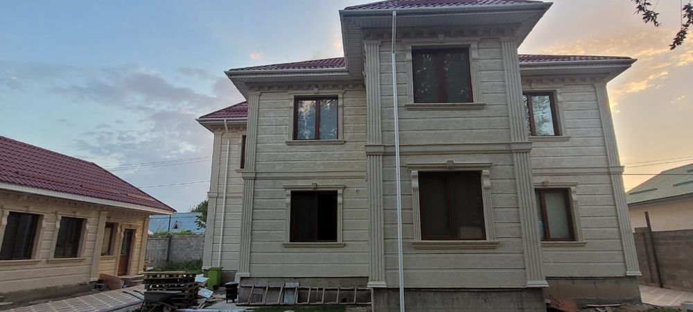 Фасад житкий травертин