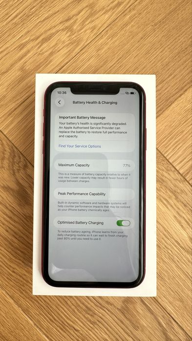 iPhone 11, 128GB Red