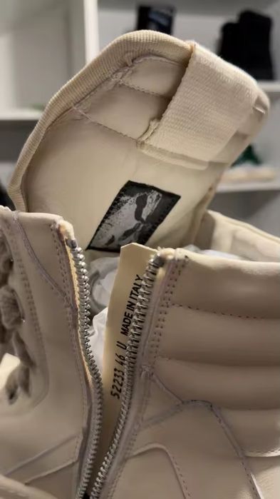Rick Owens Geobasket Jumbo Laces