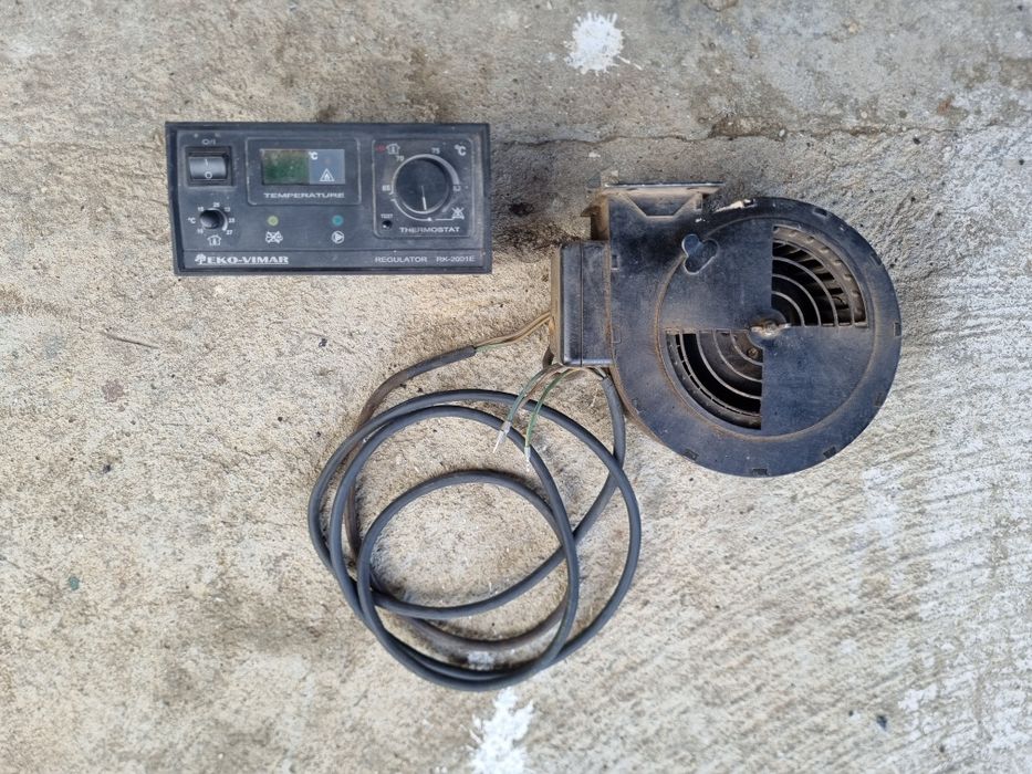 Controler RK-2001E  cazan lemne/ centrala termica + ventilator