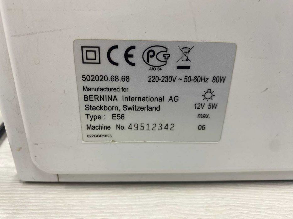 Швейная машина bernette e56 (рассрочка)