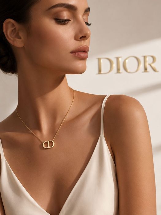 CHANEL DIOR колие обеци