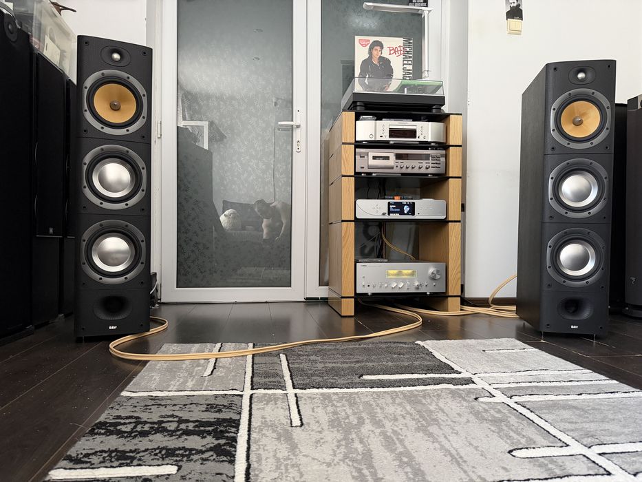 Boxe Bowers&Wilkins DM 604 S3/200W/Difz De Kevlar/Difz De Bas De 18Cm/60Kg/Perechea