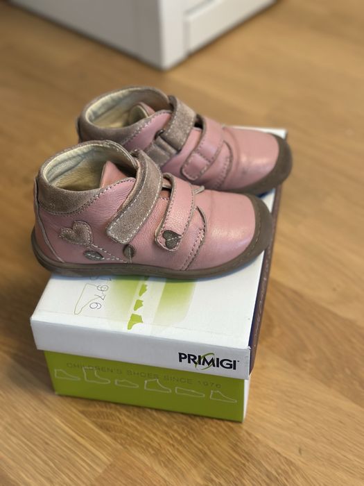 Ghete / pantofi inalti Kickers si Primigi, piele, 25 EU, int. 16 cm