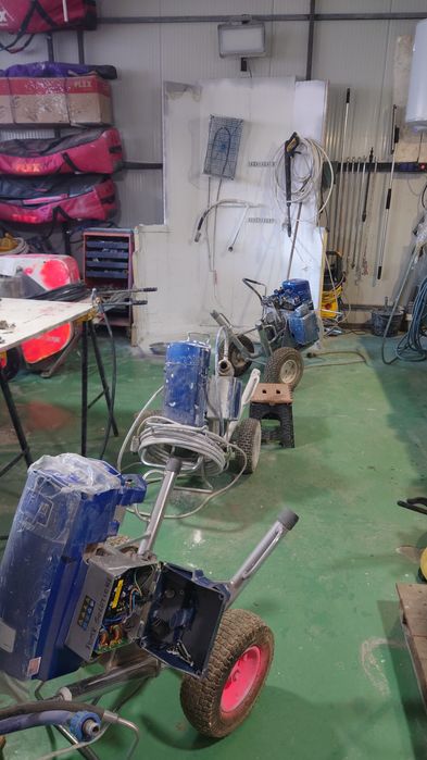 Reparații pompe airless var/glet