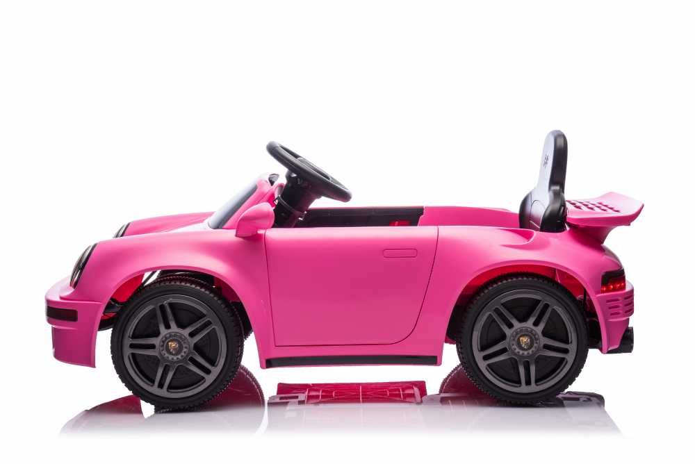 Masinuta electrica copii Porsche RUF CTR Roz telecomanda,90w roti eva