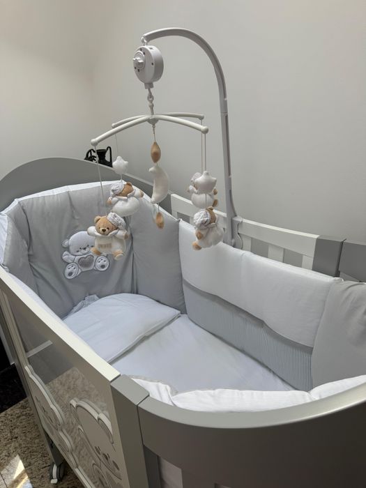 Patut bebelusi copii italbaby oval jolie colectia trendy