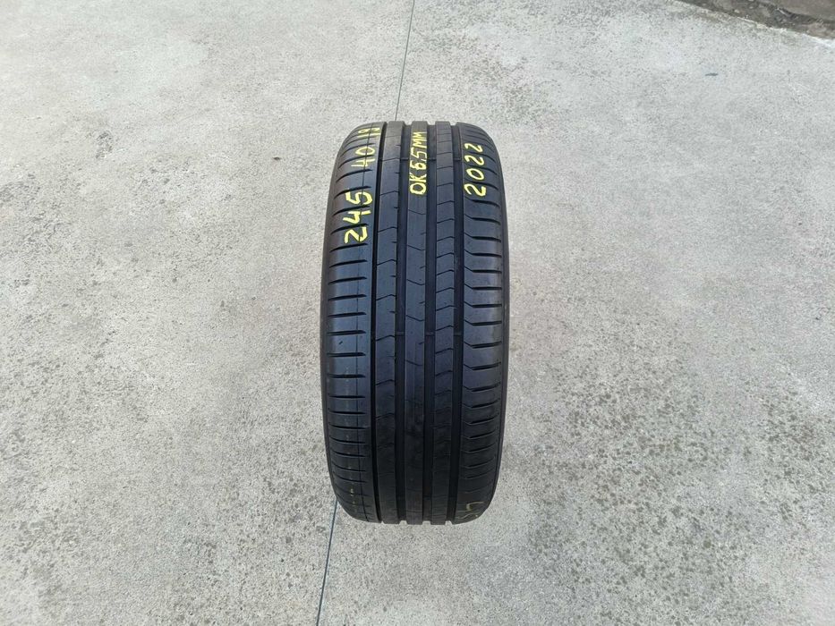 O anvelopa vara 245 40 19 pirelli p zero pz4  profil 6,5 mm dot 2022