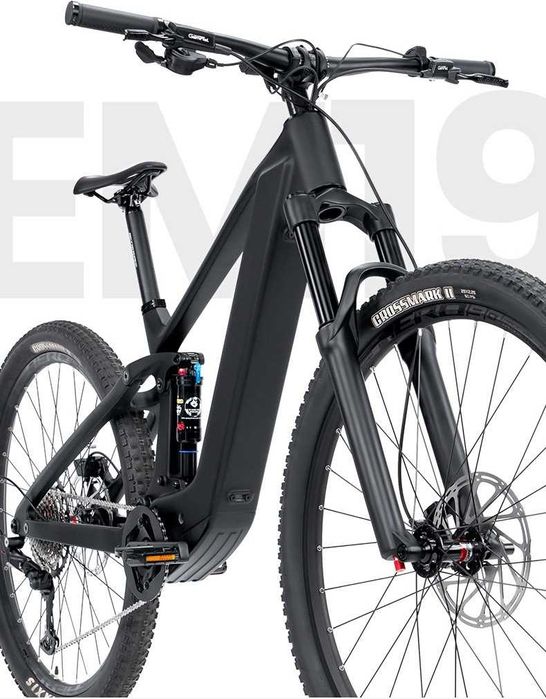 Карбоновый электровелосипед TWITTER EM19