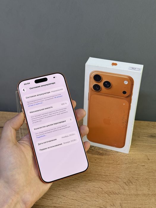 Iphone 17 Pro Max 256 GB 100% 5-цикл | Mobile Zone