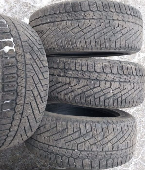 4 шины Continental 235 55 R18 липучки.