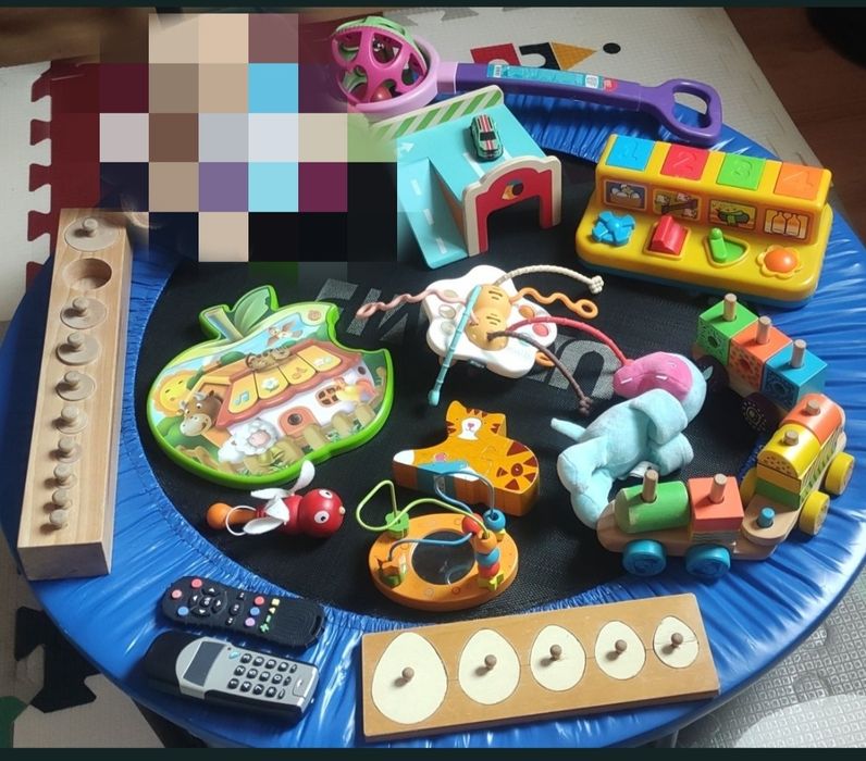 Лот играчки , 6 +, 9+, 12 мес.+, 18 мес +Образователни, монтесори, муз