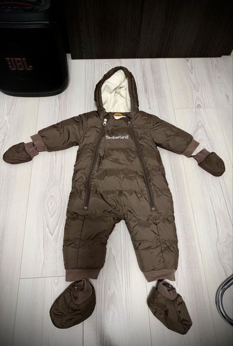 Salopeta timberland combibezon bebe timberland si salopeta antivant