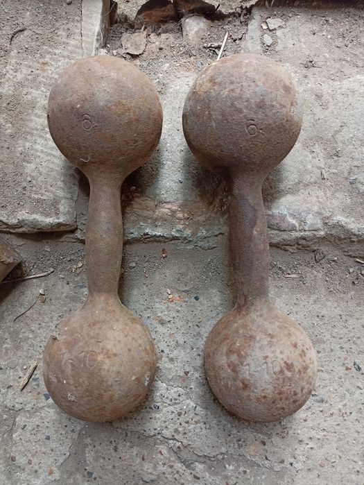 Продам гантели советские
