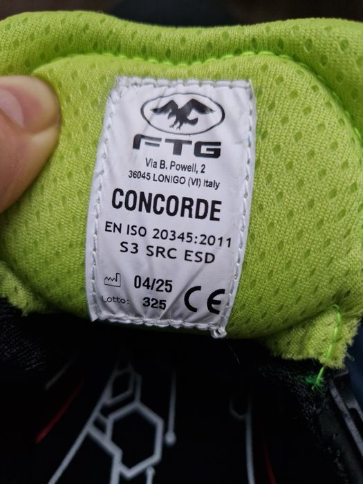 Чисто нови работни обувки FTG Concorde