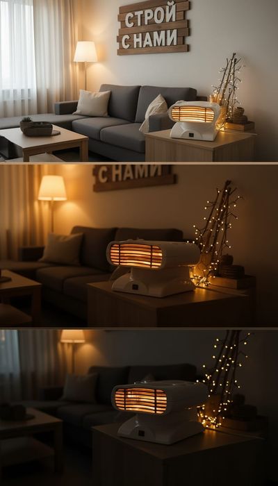 Обогреватель для дома и помещений , Тепловентилятор