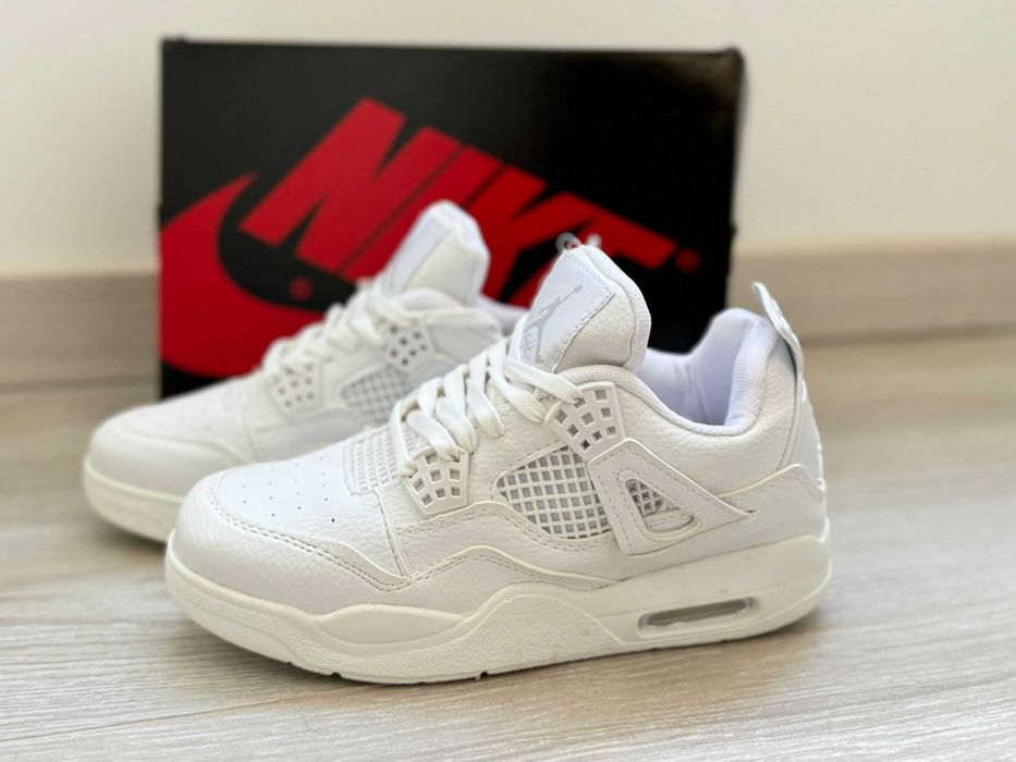 Jordan 4 White RETRO Verificare Colet