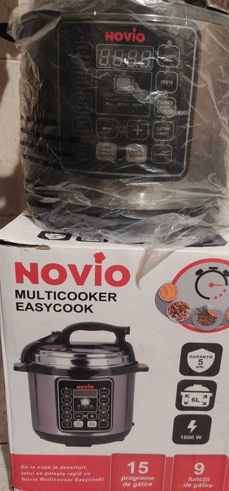 Novio easy cook, robot de bucatarie tigaie grill Dubla 34cm