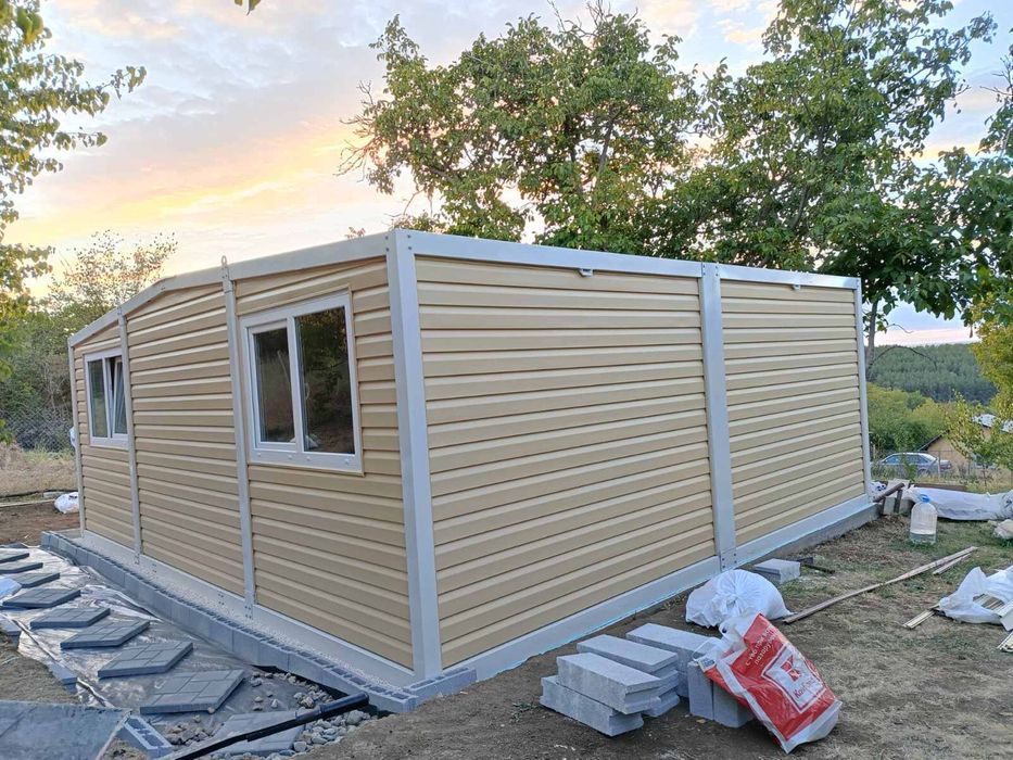 Сглобяема къща 42кв.м Жилищен контейнер вила бунгало павилион