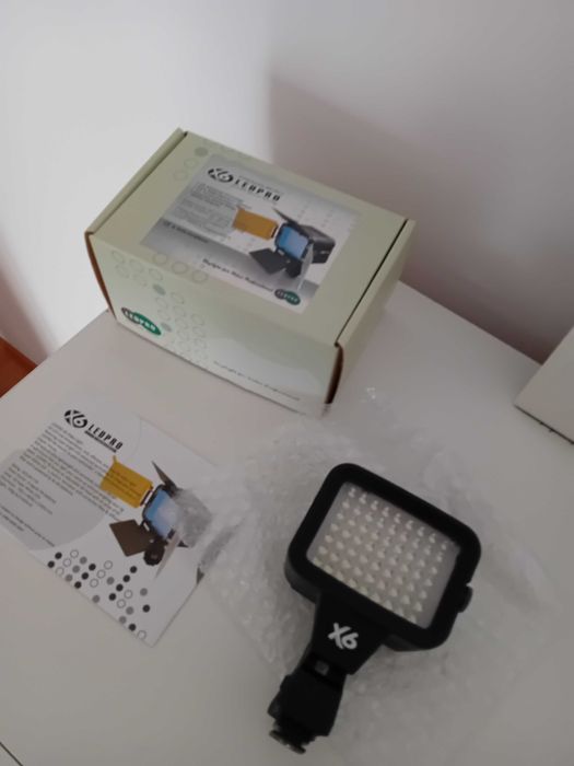 Lampa LedPro X6 foto video