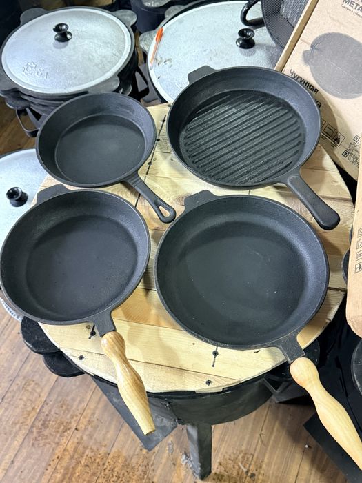 Чугун сковородка