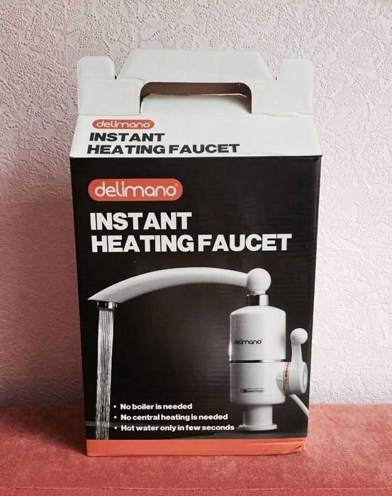Пром Нови Delimano Нагревател за вода 3000w 24м гаранция Дисплей и Без