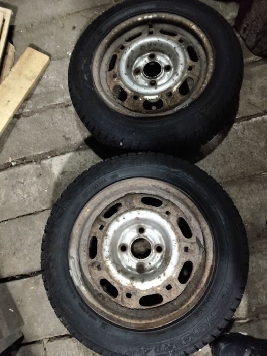 Диски на пассат с зимней резиной