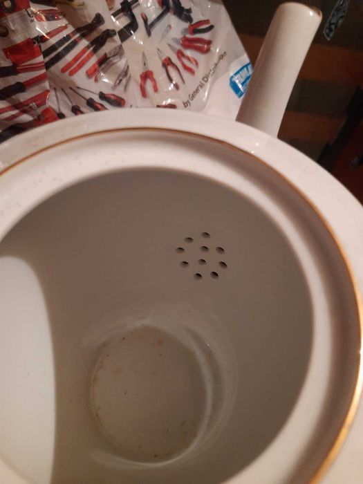 Красив старинен чайник японски порцелан в идеално съсътояние