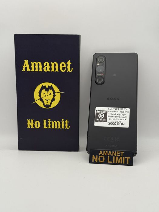 Sony Xperia 1V 256GB / 12GB RAM CA NOU!!! , AMANET NO LIMIT.