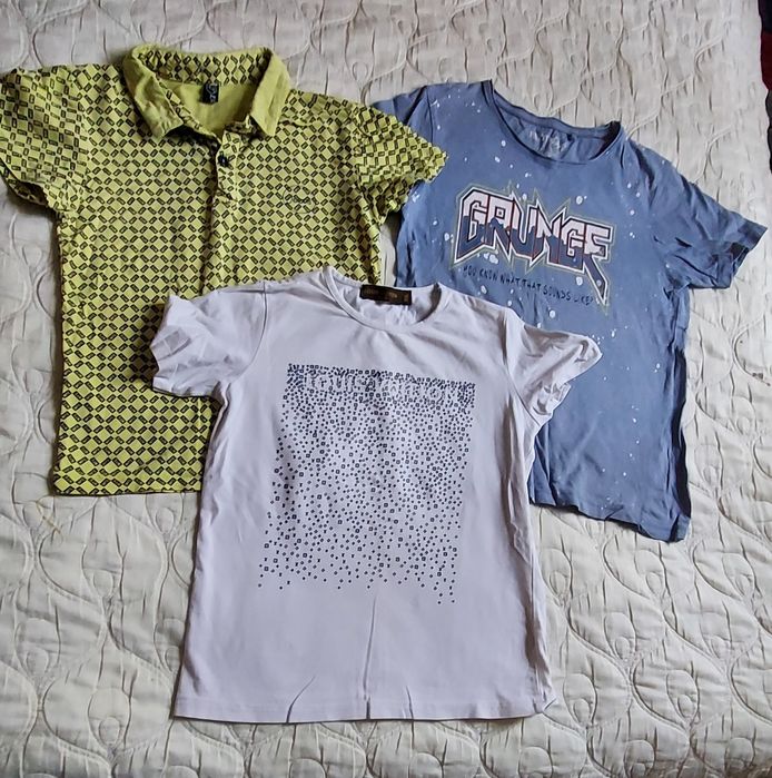 Летние вещи на мальчика 7-14 лет