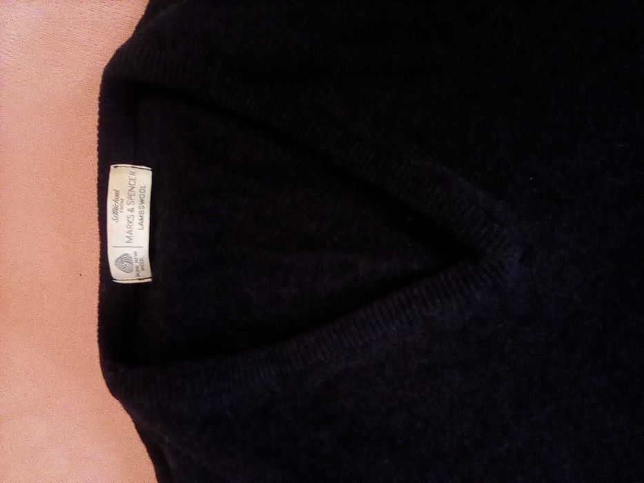 Pulover bărbătesc Marks&Spencer material subțire finuț de lână