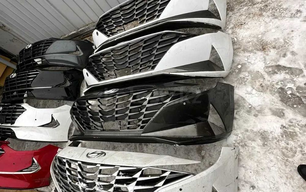 Бампер передний сборе Хюндай Елантра 2021-/Hyundai Elantra 2023-