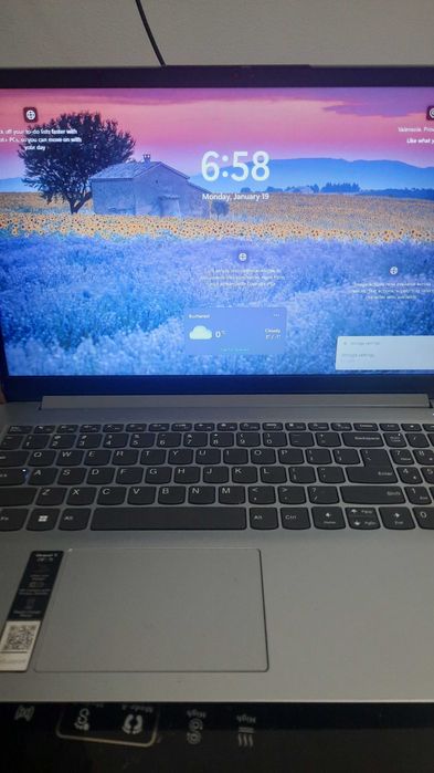 Laptop Lenovo model IdeaPad 1 15 IGL 7