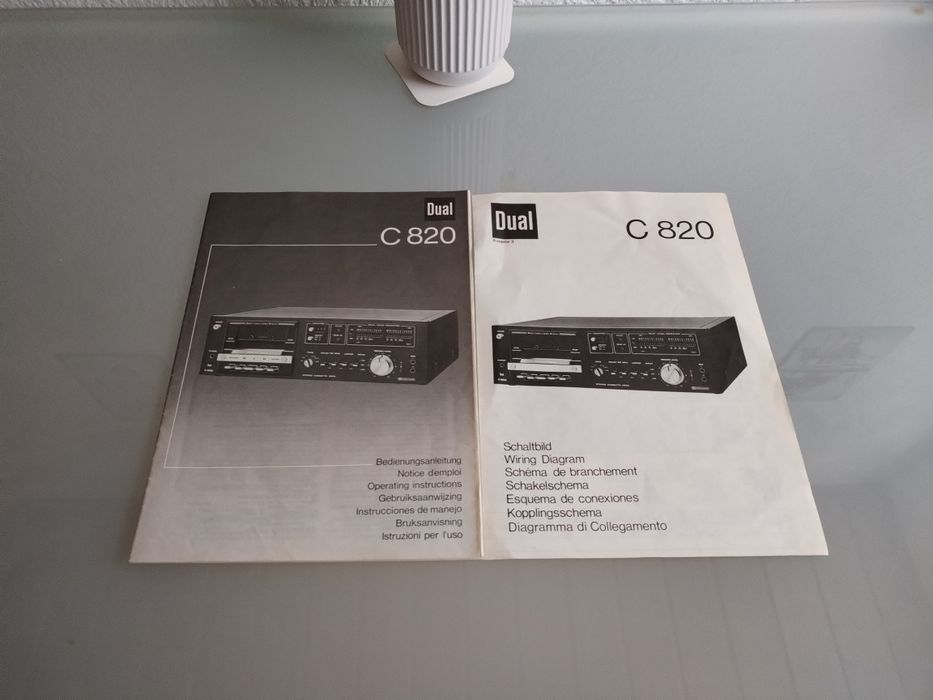 Deck Dual C 820 canal dreapta fără sunet