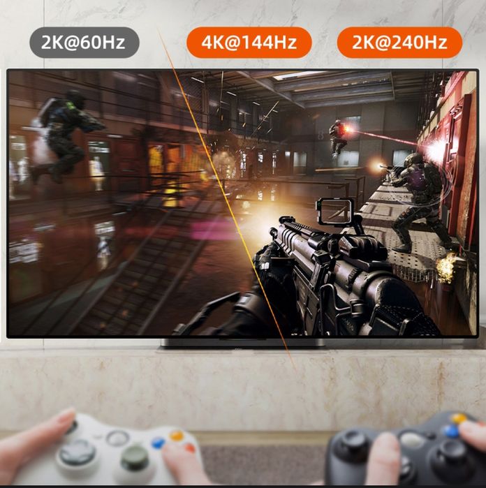 Шнур  type-c HDMI 2.1. 8k 4K  144 Герц