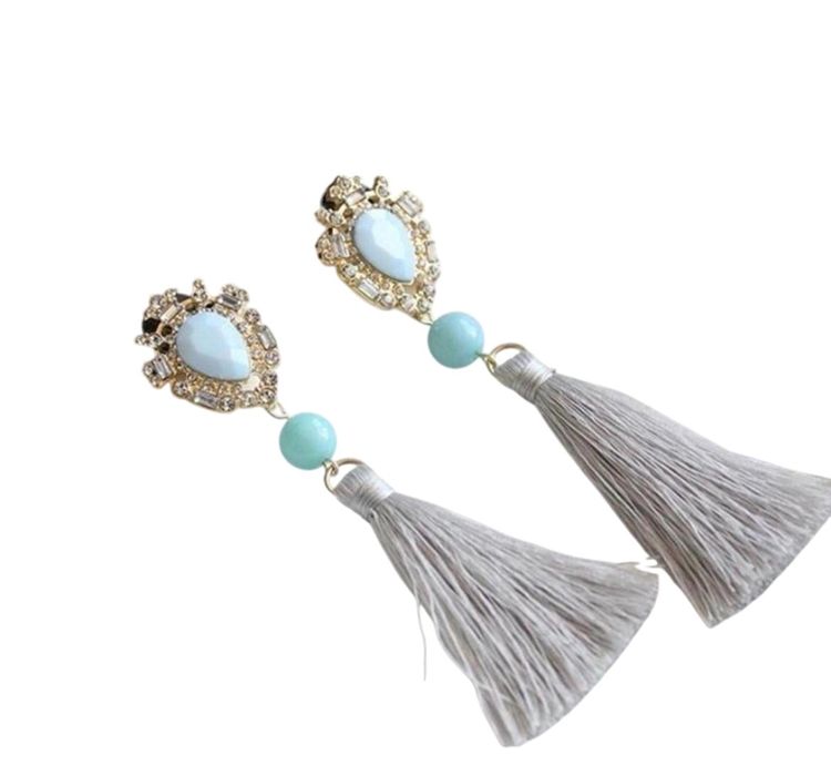 Новые серьги-кисти