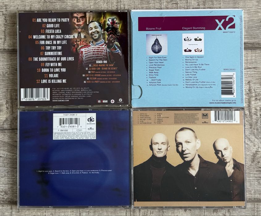 Pachet 20 - Eurodance/Rock - 16 BIt/T-Spoon/Down Low/Slide/Sky 3/Daze