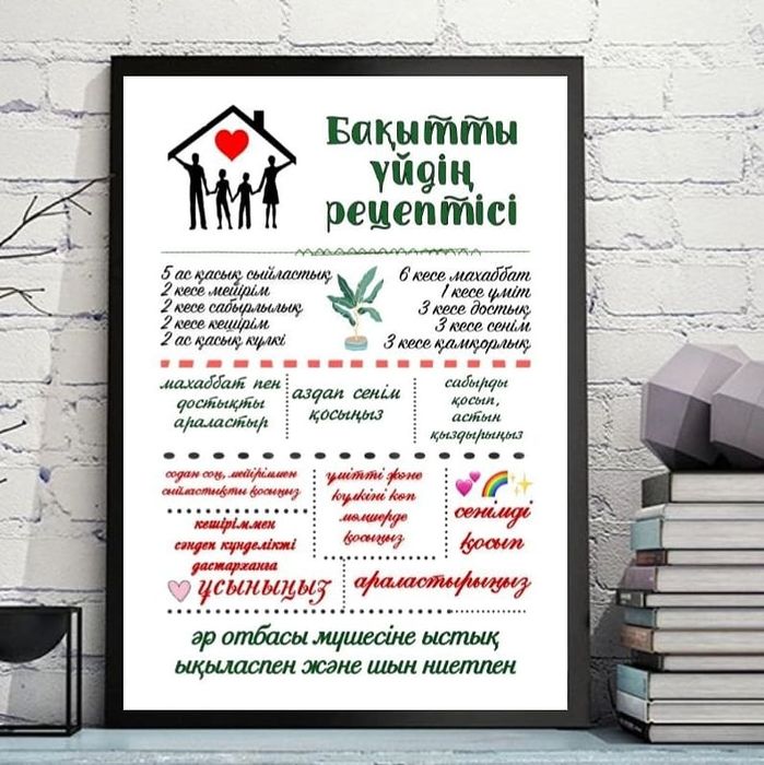 Уйдiн ережелер Правила дома