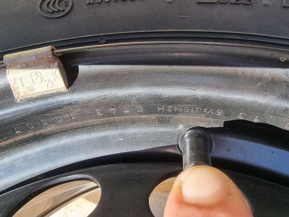 Резервна гума ,за  Дачия,РеноМеган3,Нисан