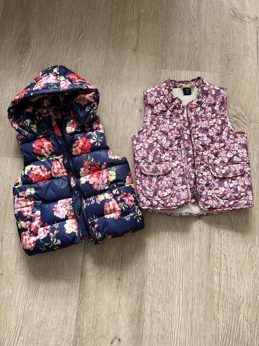 Безрукавка на девочку 3-4 года