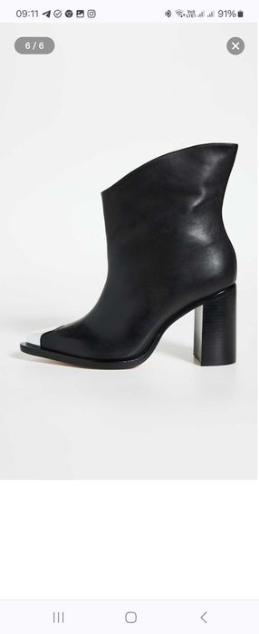 Сапоги Schutz кожаные оригинал