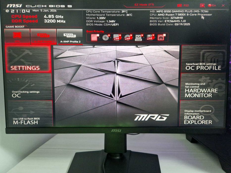 Pc Gaming, RTX 5070, RYZEN 7, Garantie