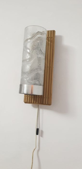 Accesoriu decorațiune înfrumusețare lemn sticla Doria Germania 1960