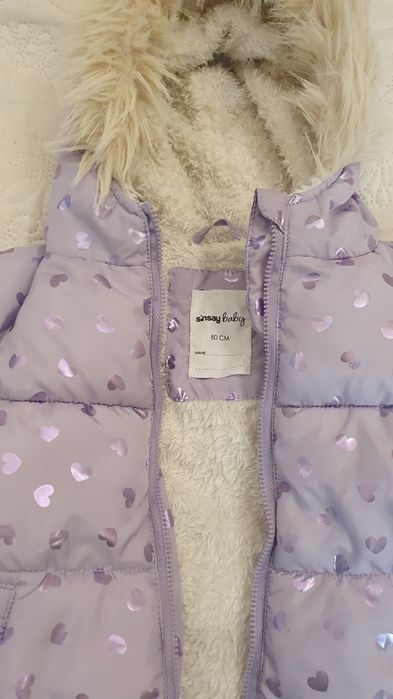 Зимно яке за момиче и подарък шал