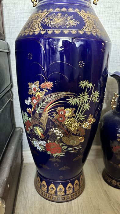 Китайская ваза триптих