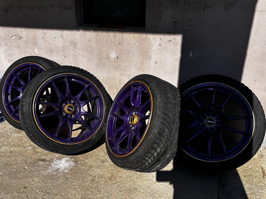 Vând/schimb jante 18” motec mcr1 două lățimi