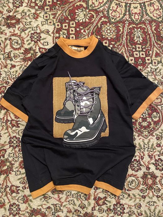 Raw blue t-shirt