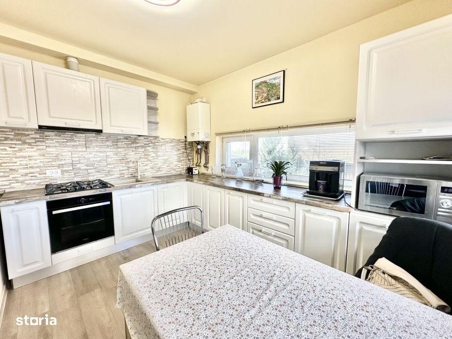 Duplex cu 4 camere mobilat si utilat - 120 mp utili - Mosnita